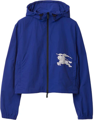 (W) 버버리 여성용 이퀘스트리언 나이트 로고 후디 자켓 - 나이트 블루 80850501 Order (W) 버버리 여성용 이퀘스트리언 나이트 로고 후디 자켓 - 나이트 블루 80850501