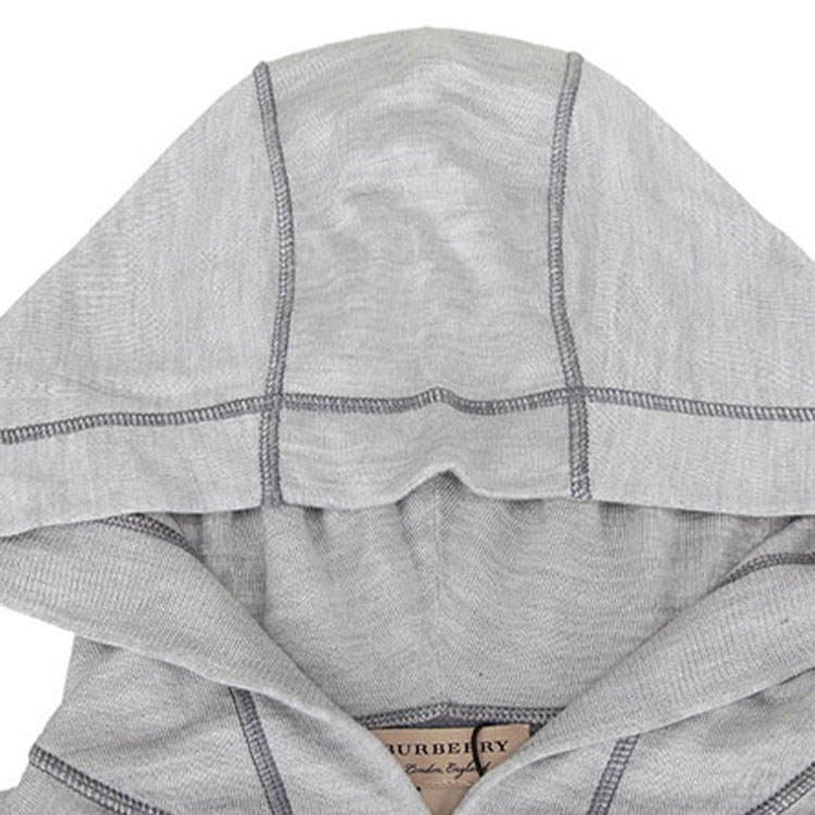 (Women) Burberry Equestrian Logo Hoodie Charcoal Grey 80018751 圖 8