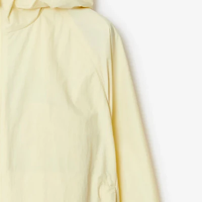 (W) 버버리 이퀘스트리언 로고 후드 숏 자켓 프룻 시럽 색상 80825141 1