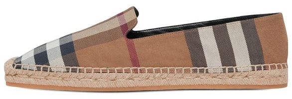 (Women) Burberry Espadrille 'Vintage Check - Birch Brown' 8056816 (Women) Burberry Espadrille 'Vintage Check - Birch Brown' 8056816