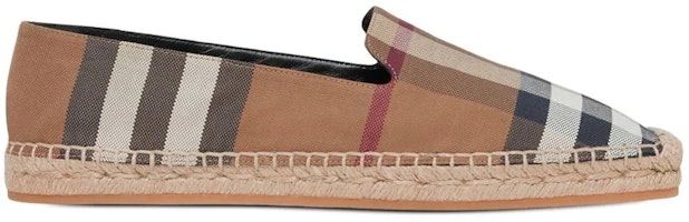 (Women) Burberry Espadrille 'Vintage Check - Birch Brown' 8056816 (Women) Burberry Espadrille 'Vintage Check - Birch Brown' 8056816