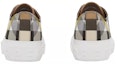 Purchase (W) Burberry Exaggerated Check Cotton Sneakers Wheat - Kasut Burberry Kotak Kapas Gandum 80642811