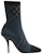 (W) Burberry But Stiletto Kotak-kotak Kain 'Biru Hitam' 80692081
