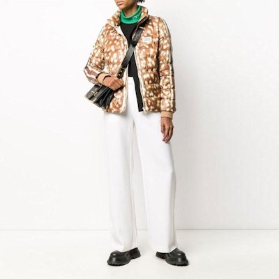 (W) Burberry Jaket Pendek Down Puffer Motif Fawn Warna Honey 80228361 Purchase (W) Burberry Jaket Pendek Down Puffer Motif Fawn Warna Honey 80228361