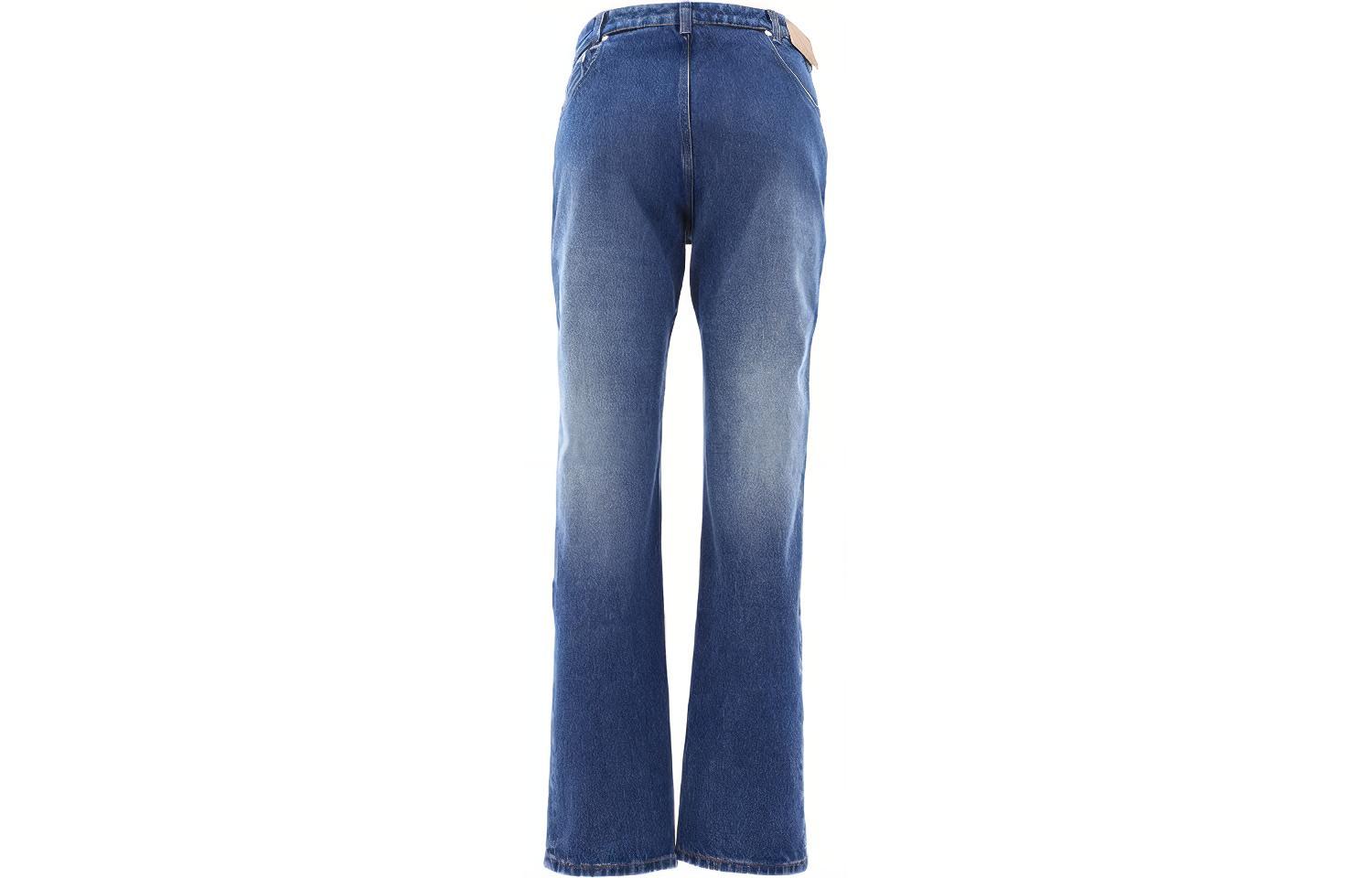 Lookbook (Women) Burberry Flared Distressed Jeans - Blue Denim 80252541