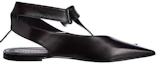 Order (Women) Burberry Flat Leather Sneaker 'Black Fashion' 8035213