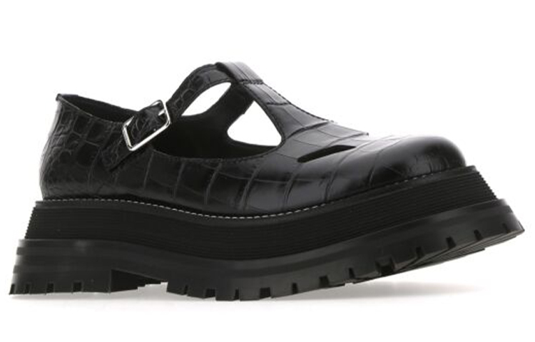 (W) Burberry Flat Sandal 'Black Calfskin' 圖 2