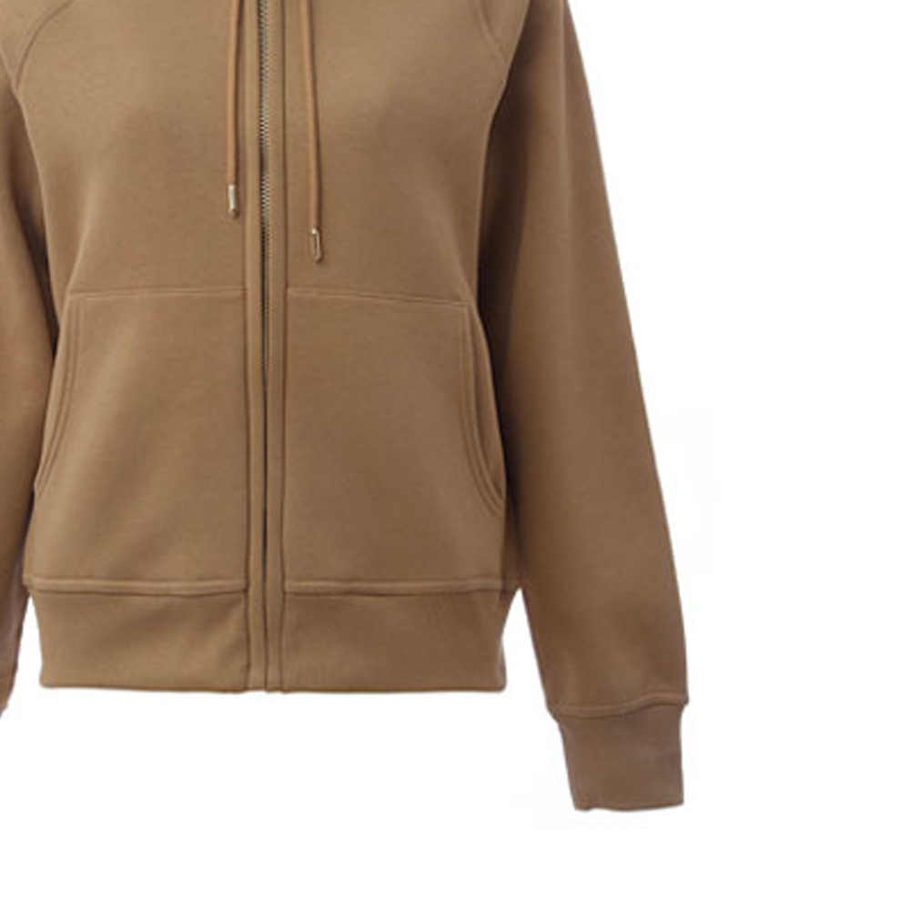 (Women) Burberry Fleece-Lined Jacket-Style Sweatshirt Khaki Color 80195911 圖 6