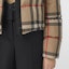 Details for (Women) Burberry FW21 Beige Check Puffer Jacket with Stand Collar. 80459551