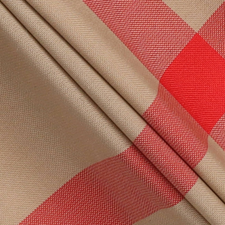 Cheap (W) Burberry FW21 米色格紋高領羽絨外套. 80459551