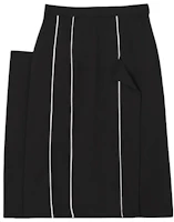 Order (W) Burberry FW21 黑色中長裙附滾邊細節。 45617011