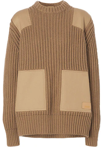 women-burberry-fw-21-camel-colorblock-pullover-sweater-80447551