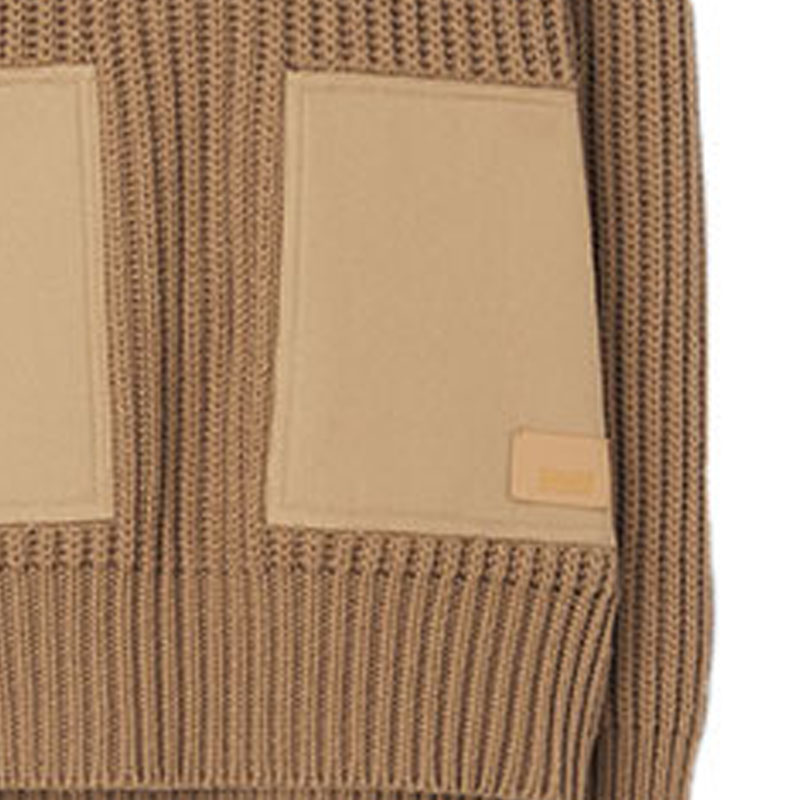 (Women) Burberry FW21 Camel Colorblock Pullover Sweater 80447551 圖 7