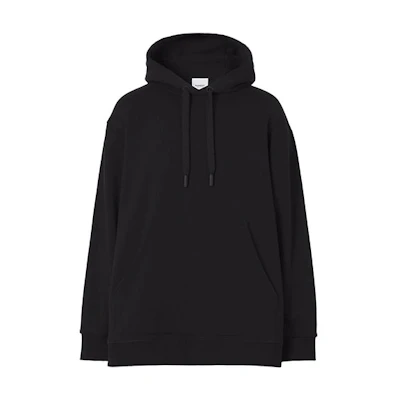 (Women) Burberry FW21 Checkered Hoodie Black 80449901