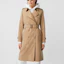Lookbook (W) Burberry 2021秋冬蜂蜜色腰带双排扣风衣 80452881