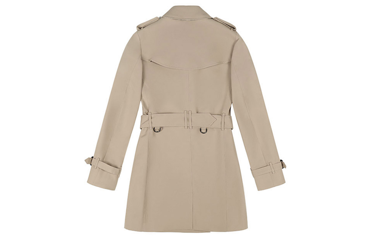 Lookbook (W) 博柏利 FW21 中长款卡其色风衣 80355631