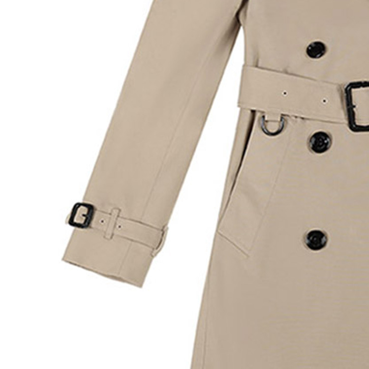 Details for (W) 博柏利 FW21 中长款卡其色风衣 80355631