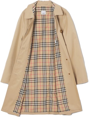 (W) Burberry FW21 Kot Trench Single-Breasted Beige Klasik 80449241 Lookbook (W) Burberry FW21 Kot Trench Single-Breasted Beige Klasik 80449241