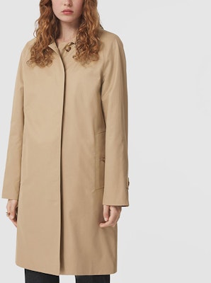 (W) Burberry FW21 Kot Trench Single-Breasted Beige Klasik 80449241 Purchase (W) Burberry FW21 Kot Trench Single-Breasted Beige Klasik 80449241