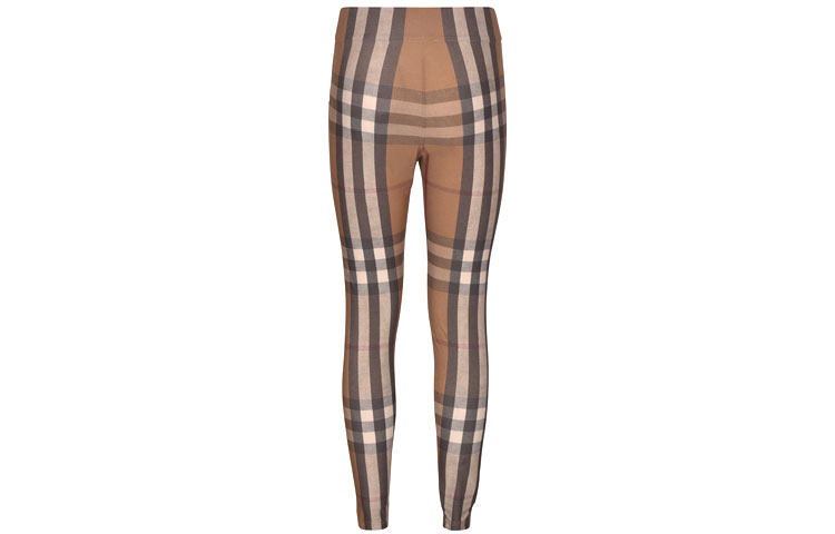 Lookbook (W) Burberry FW21 Slim-Fit Check Leggings Multicolor Celana Ketat Motif Kotak Warna-Warni 80433851