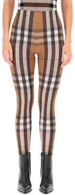 (W) Burberry FW21 Slim-Fit Check Leggings Multicolor Celana Ketat Motif Kotak Warna-Warni 80433851 Shop (W) Burberry FW21 Slim-Fit Check Leggings Multicolor Celana Ketat Motif Kotak Warna-Warni 80433851