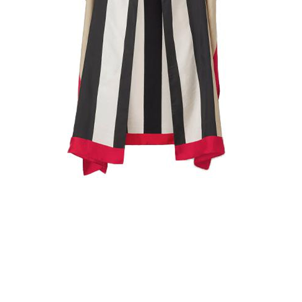 (Women) Burberry FW21 Striped Silk Twill Scarf Beige Shawl. 80422521 圖 7