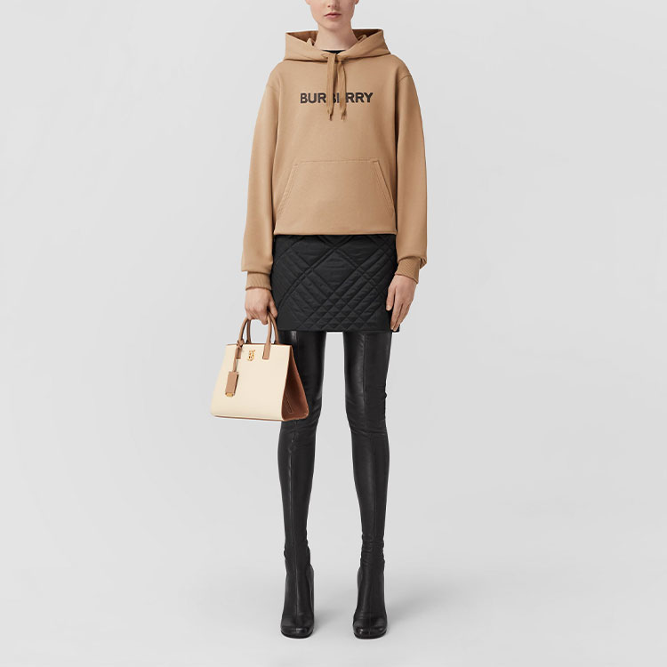 (Women) Burberry FW22  Beige Hoodie with Logo Print. 80607021 圖 3