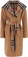 (Women) Burberry FW22 Belted Trench Coat with Check Lining in Khaki. 80610041 (Women) Burberry FW22 Belted Trench Coat with Check Lining in Khaki. 80610041