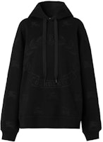 (Women) Burberry FW22 Black All-Over Print Pullover Sweatshirt 80622321 (Women) Burberry FW22 Black All-Over Print Pullover Sweatshirt 80622321
