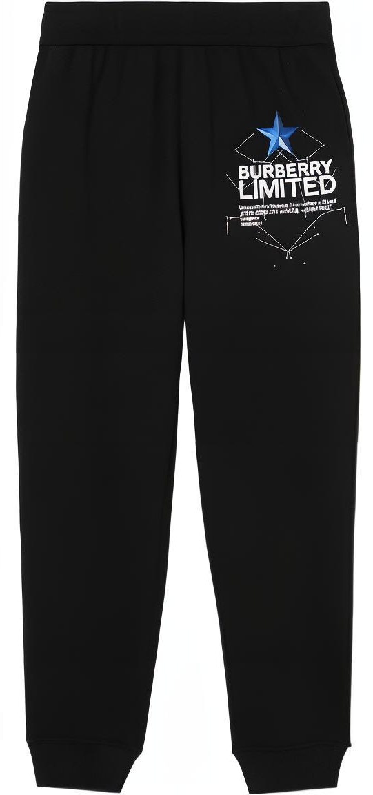 women-burberry-fw-22-black-constellation-letter-jogger-pants-80586511