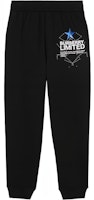(Women) Burberry FW22 Black Constellation Letter Jogger Pants. 80586511 (Women) Burberry FW22 Black Constellation Letter Jogger Pants. 80586511