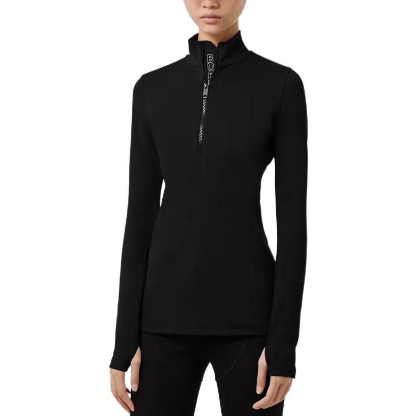 (Women) Burberry FW22  Black High-Neck Knit Sweater with Logo Embroidery 80586871 圖 5