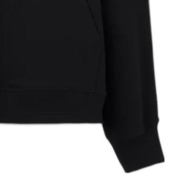 (Women) Burberry FW22 Black Oversized Hoodie with Solid Logo Patch. 80634751 Sizing (Women) Burberry FW22 Black Oversized Hoodie with Solid Logo Patch. 80634751