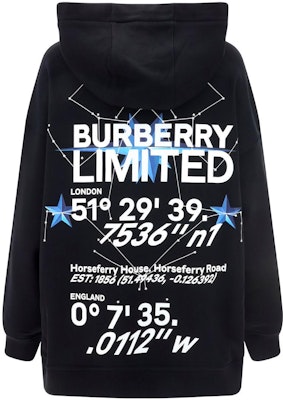 (Women) Burberry FW22 Black Oversized Pullover Sweatshirt with Back Letter Print. 80586491 Lookbook (Women) Burberry FW22 Black Oversized Pullover Sweatshirt with Back Letter Print. 80586491