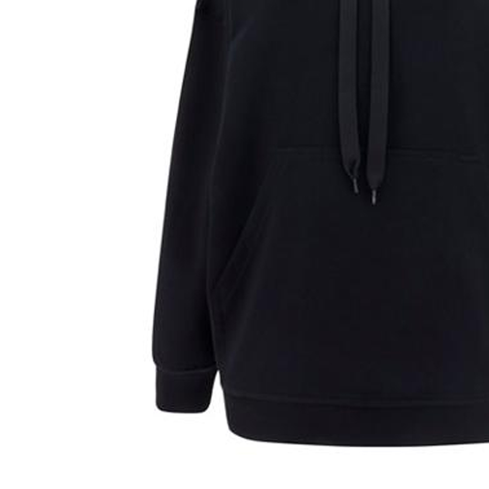 Purchase (Women) Burberry FW22  Black Oversized Pullover Sweatshirt with Back Letter Print. 80586491