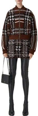 (Women) Burberry FW22 Brown Check Zip-Up Jacket 80584111 Lookbook (Women) Burberry FW22 Brown Check Zip-Up Jacket 80584111