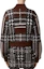 Shop (Women) Burberry FW22 Brown Check Zip-Up Jacket 80584111