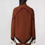 Shop (Women) Burberry FW22 Brown Colorblock Striped Knit Cardigan Jacket Top. 80557301