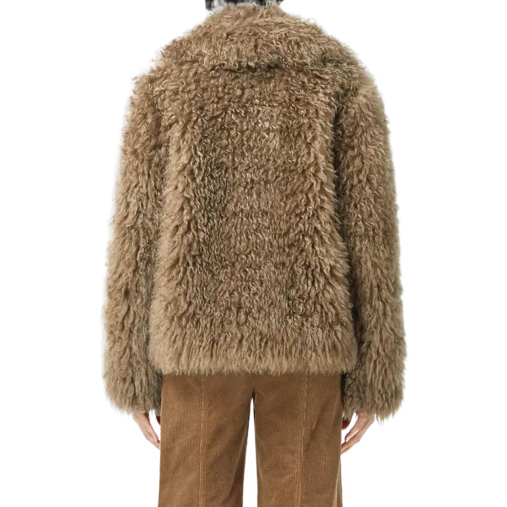 (Women) Burberry FW22  Brown Single-Breasted Collared Long-Sleeve Jacket. 80548801 圖 4