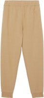 (Women) Burberry FW22 Camel Jogger Pants with Letter Embroidery. 80652561 (Women) Burberry FW22 Camel Jogger Pants with Letter Embroidery. 80652561