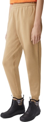 (W) バーバリー FW22 キャメル ジョガーパンツ レター刺繍入り. 80652561 Purchase (W) バーバリー FW22 キャメル ジョガーパンツ レター刺繍入り. 80652561