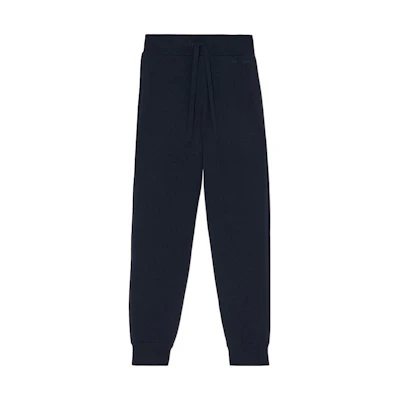 (Women) Burberry FW22 Cashmere Knit Sweatpants with Logo Embroidery. 80610021