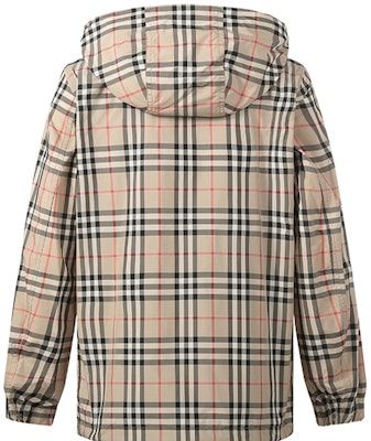 (W) バーバリー FW22 チェック ジップアップ フーディ ジャケット - アーカイブベージュ 80594901 Lookbook (W) バーバリー FW22 チェック ジップアップ フーディ ジャケット - アーカイブベージュ 80594901