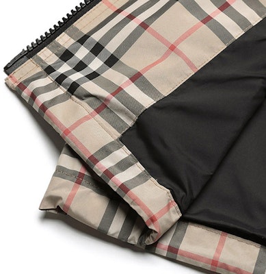 (W) バーバリー FW22 チェック ジップアップ フーディ ジャケット - アーカイブベージュ 80594901 Sizing (W) バーバリー FW22 チェック ジップアップ フーディ ジャケット - アーカイブベージュ 80594901