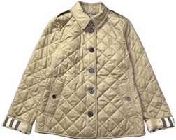 (Women) Burberry FW22 Checkered Cotton Jacket in Khaki. 80530461 (Women) Burberry FW22 Checkered Cotton Jacket in Khaki. 80530461