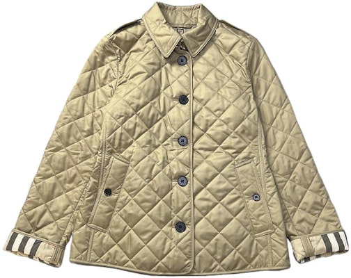 (Women) Burberry FW22 Checkered Cotton Jacket in Khaki. 80530461 Buy (Women) Burberry FW22 Checkered Cotton Jacket in Khaki. 80530461