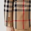 Details for (W) Burberry FW22 Blazer Khaki Kotak-Kotak Single-Breasted Notch-Lapel. 80632411