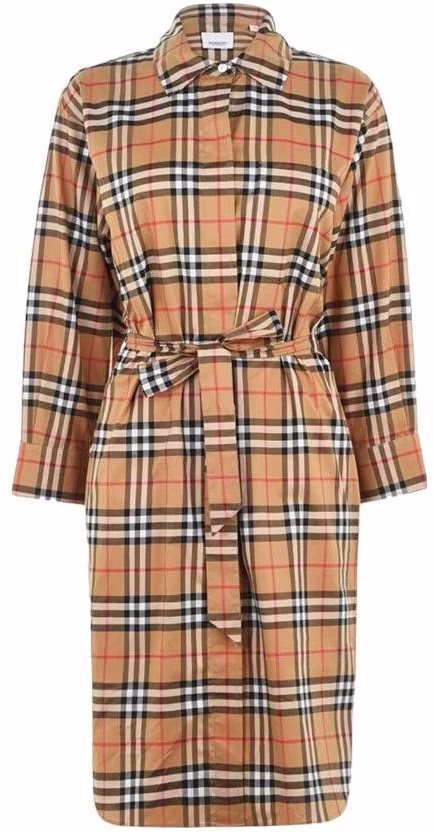 women-burberry-fw-22-colorblock-plaid-long-sleeve-shirt-dress-antique-yellow-80686851