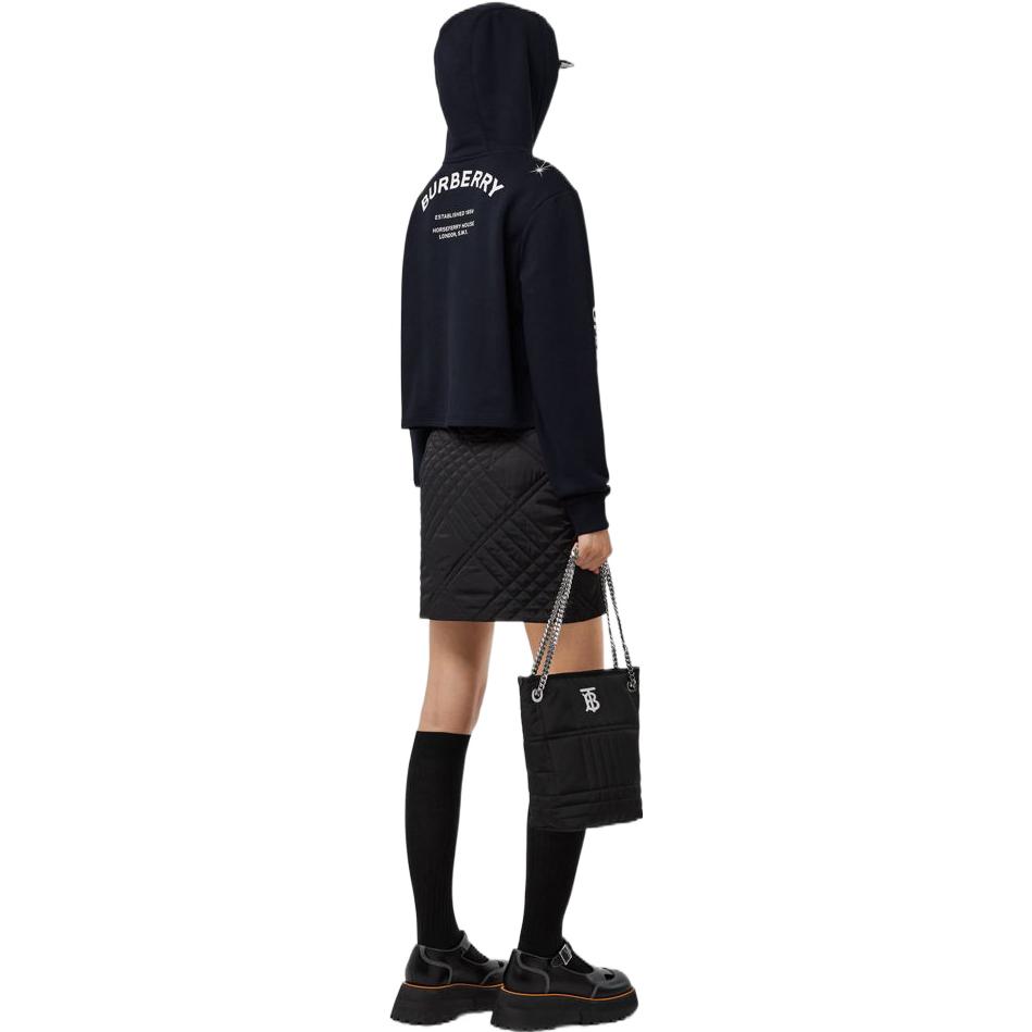 Purchase (Women) Burberry FW22  Constellation Print Hoodie Navy Blue. 80613201