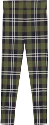 (W) Burberry FW22 Celana Kasual Hijau Kotak Pinggang Elastis. 80558471 Buy (W) Burberry FW22 Celana Kasual Hijau Kotak Pinggang Elastis. 80558471